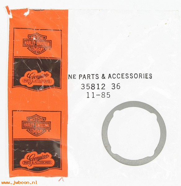    2304-36B (35812-36): Bearing washer for low or reverse gear - NOS - Big Twins '36-'84
