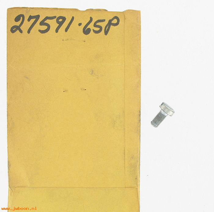   27591-65P (27591-65P): Screw, inlet fitting - NOS - Aermacchi M-50 1965 in stock