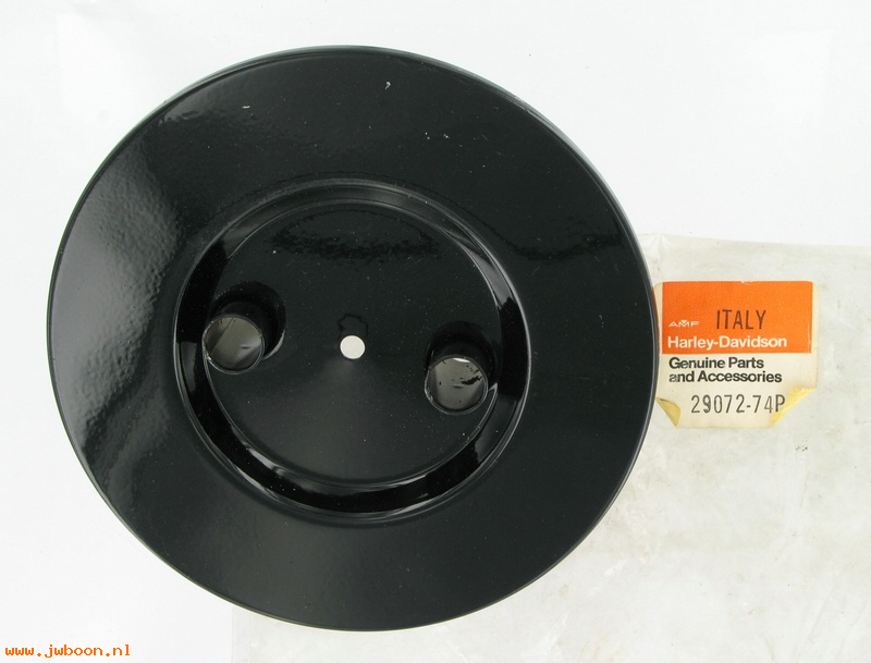   29072-74P (29072-74P / 20366): Cover, air filter body - NOS - Aermacchi SX175 '74-'75.AMF Harley
