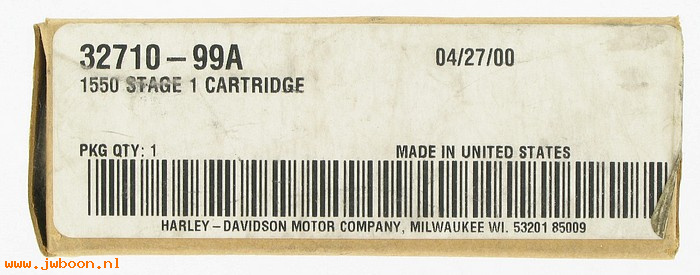   32710-99A (32710-99A): Cartridge 1550cc, Stage 1  1X - NOS - FLH '99-