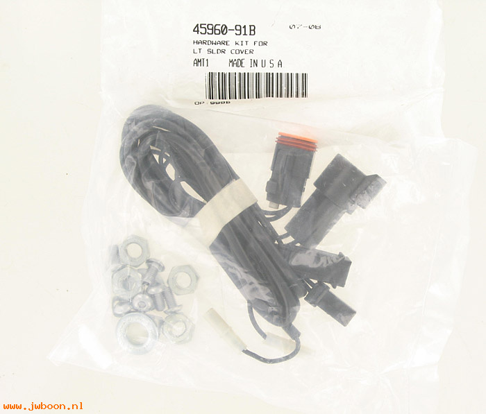   45960-91B (45960-91B): Hardware kit for left slider cover - NOS