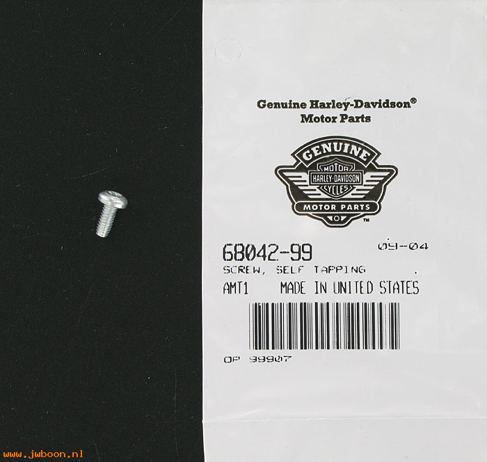   68042-99 (68042-99): Screw - self tapping - NOS