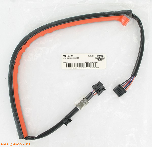   68818-03 (68818-03): Wire harness - rear lighting - NOS - FLST 03-05, Heritage Softail