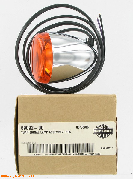   69092-00 (69092-00): Turn signal lamp assembly - rear,  domestic - NOS