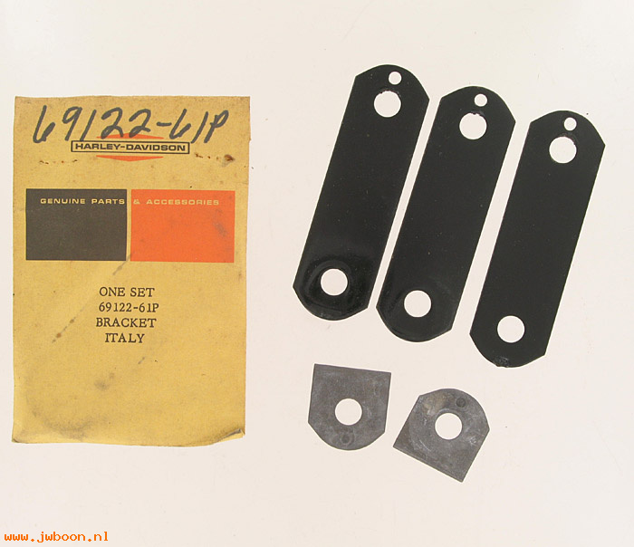   69122-61P (69122-61P): Bracket kit, horn mounting - NOS - XLCH '62-'64. Sprint '61-e'67