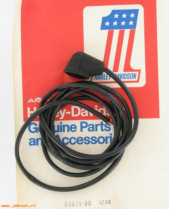   69611-80 (69611-80): Cable assembly, fuel gauge - with 31993-80 - NOS - FLT,Tour Glide
