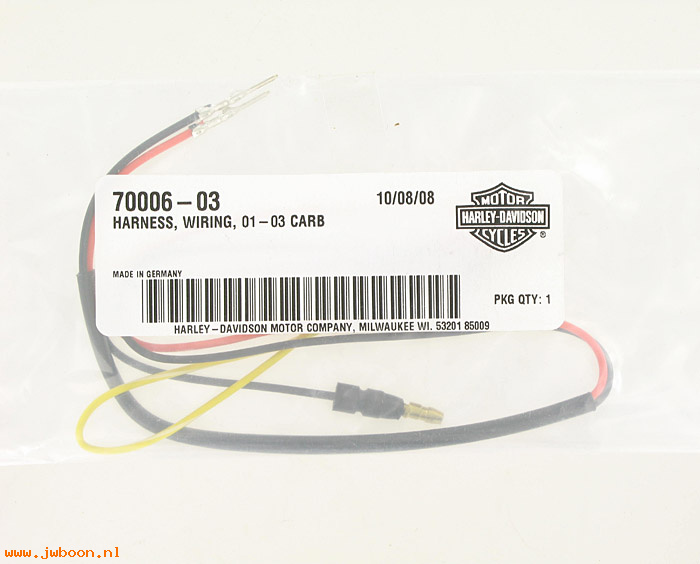   70006-03 (70006-03): Wiring harness - NOS - carbureted '01-'03