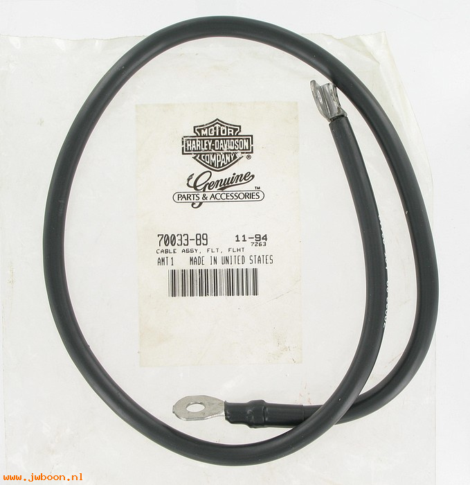   70033-89 (70033-89): Cable assy. - NOS - Touring. FLT 89-92, Tour Glide