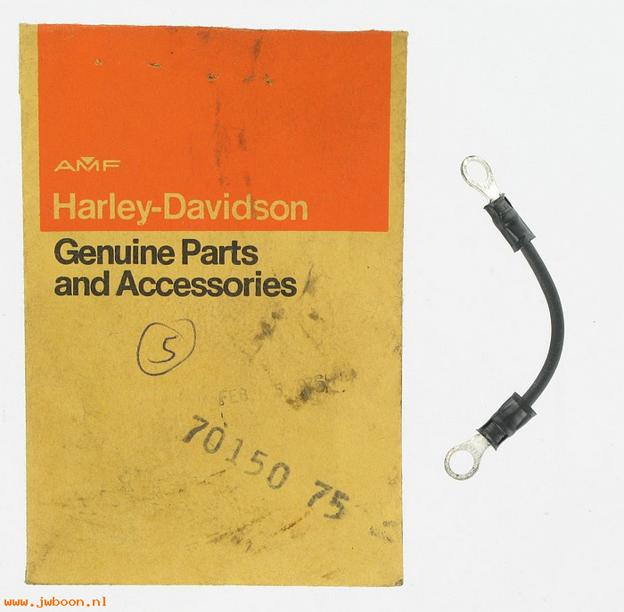   70150-75 (70150-75): Wire - tachometer ground - NOS - FX, FXE 1975, Super Glide
