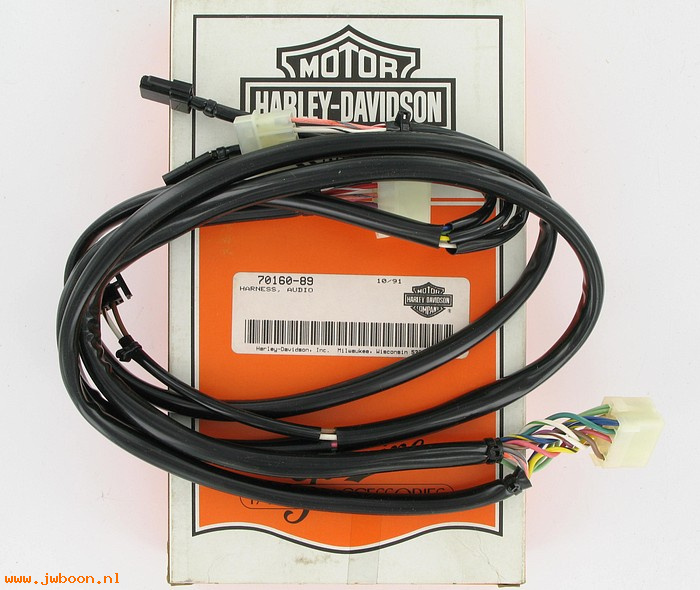   70160-89 (70160-89): Wiring harness - audio - NOS - Touring. FLTC, FLHTC 89-90