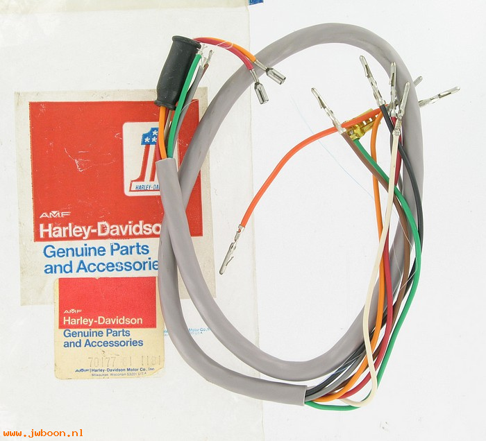   70177-81 (70177-81): Wiring harness - right handlebar switch - NOS - XL, FX 1981