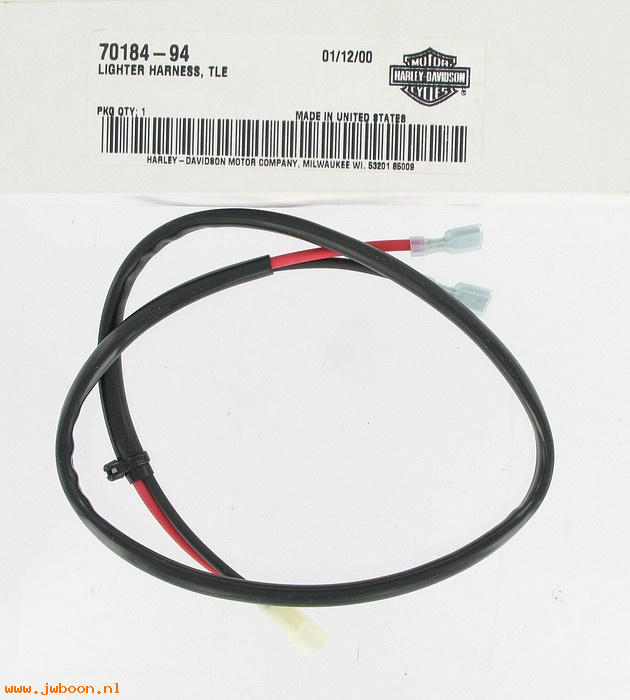   70184-94 (70184-94): Lighter harness - NOS - Touring. Ultra Sidecar 94-96