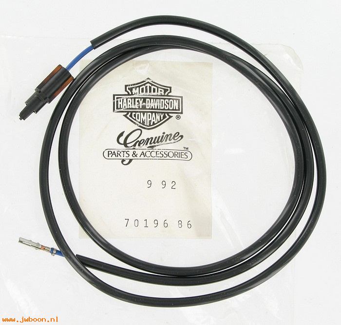   70196-86 (70196-86): Wire-front fender - NOS - Heritage Softail FLST 86-95. FLHT 89-93