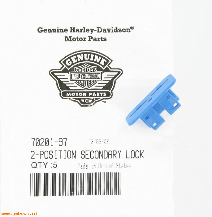   70201-97 (70201-97): 2-position secondary lock - regulator - NOS - Touring,Softail,FXD