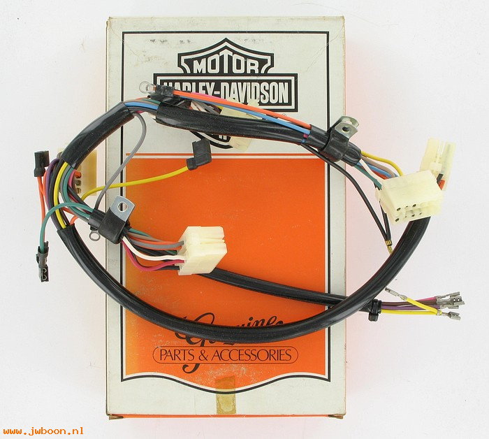  70285-87 (70285-87): Wiring harness - front     domestic - NOS - FLHS, FLHTP 87-88