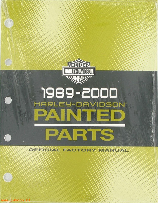   99489-00 (99489-00): Painted parts catalog '89-'00 - NOS