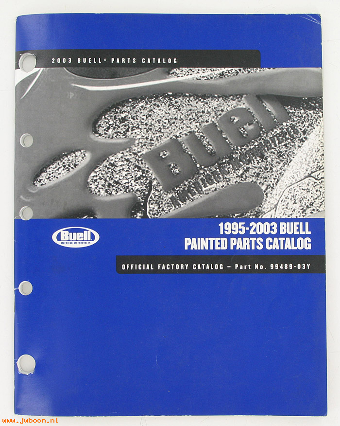   99489-03Y (99489-03Y): Buell painted parts catalog '95-'03 - NOS