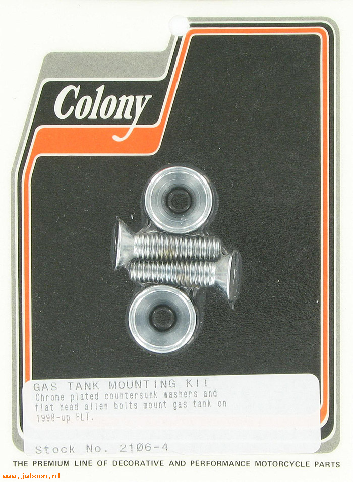 C 2106-4 (): Gas tank mounting kit, in stock, Colony - FLT '98-