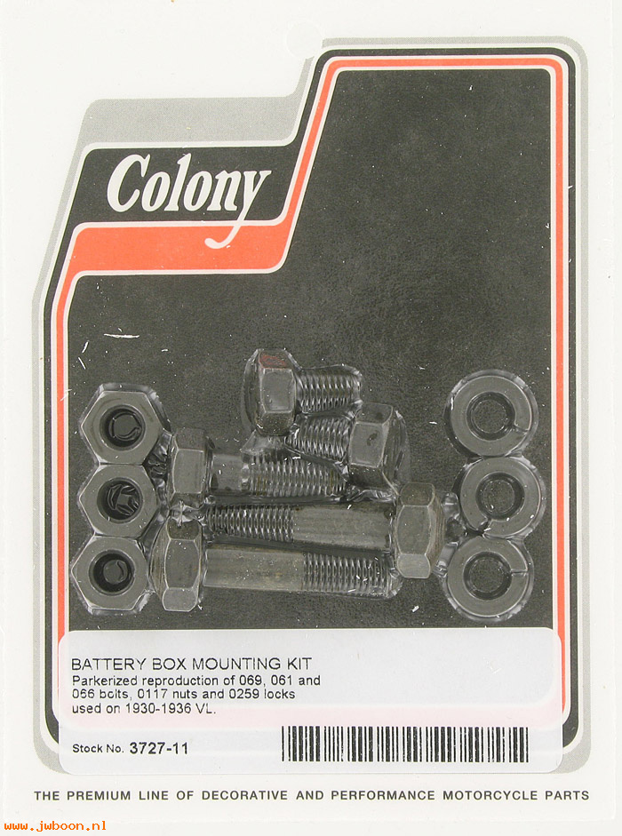 C 3727-11 (): Battery box mount - VL '30-'36