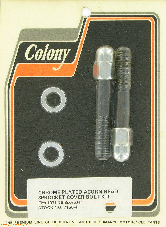 C 7155-4 (): Sprocket cover screws - Ironhead Sportster XL's '71-'76, in stock