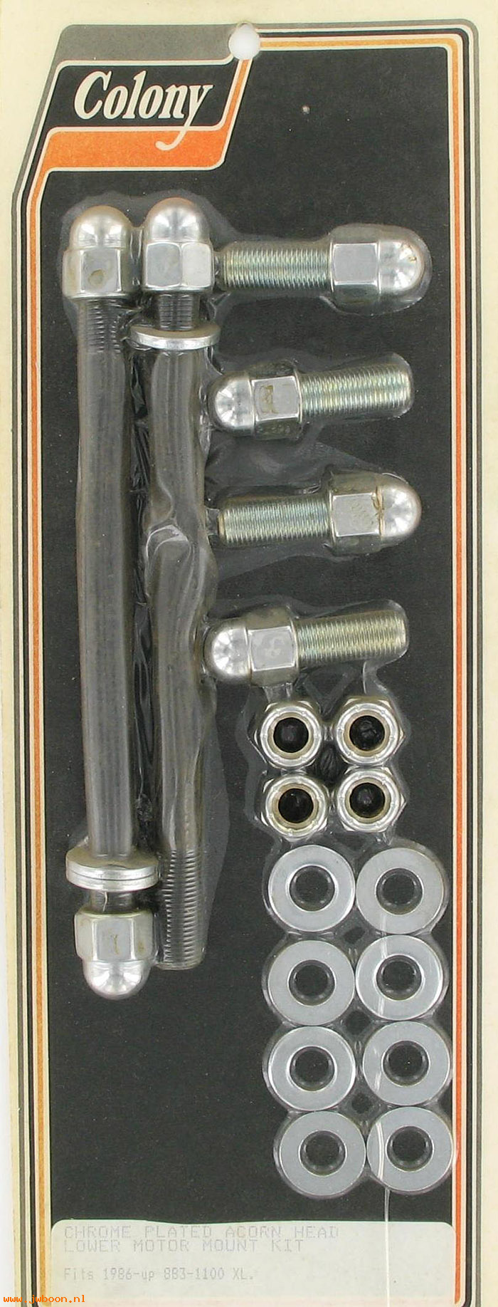C 8870-21 (): Lower motor mount kit, acorn - Sportster XL 86-90,in stock,Colony