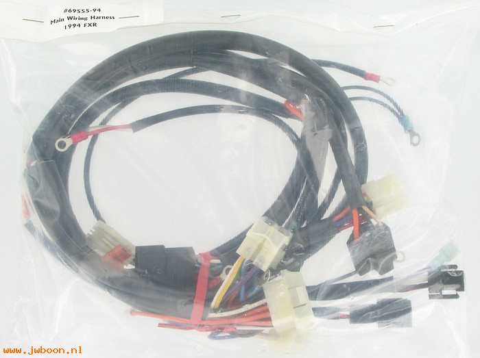 R  69555-94 (69555-94): Main wiring harness - Super Glide, FXR 1994