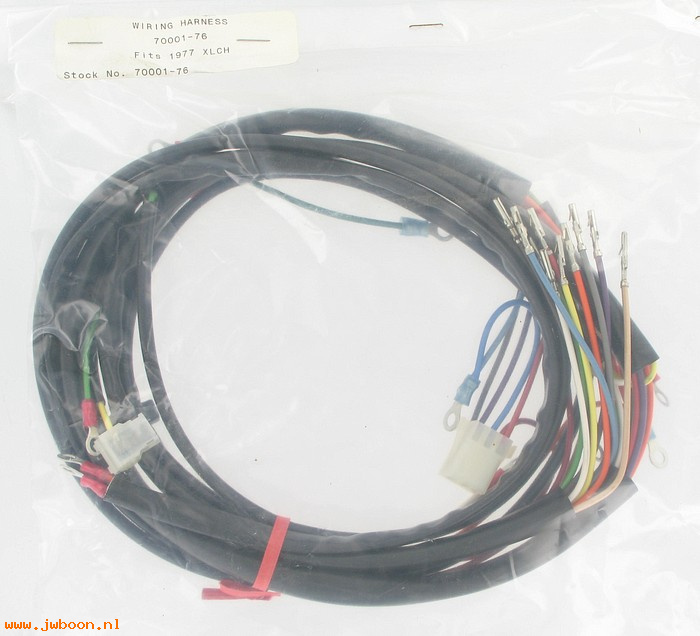 R  70001-76 (70001-76): Main wiring harness - Sportster Ironhead, XLCH 1977