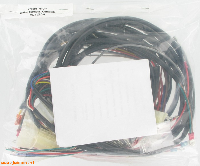 R  70001-76CP (70001-76): Complete wiring harness - Sportster Ironhead, XLCH 1977