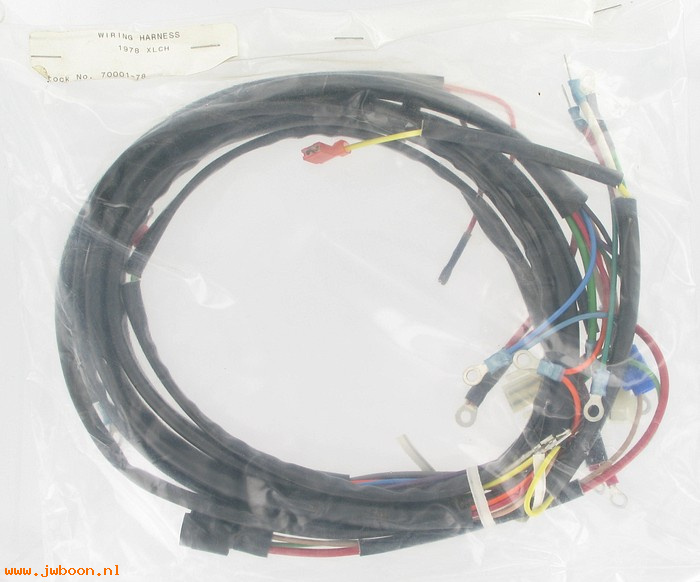 R  70001-78 (70001-78): Main wiring harness - Sportster Ironhead, XLCH 1978