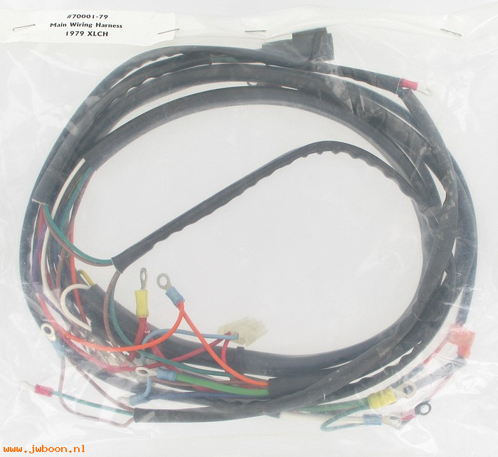 R  70001-79 (70001-79): Main wiring harness - Sportster Ironhead, XLCH 1979