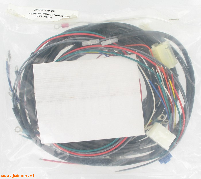R  70001-79CP (70001-79): Complete wiring harness - Sportster Ironhead, XLCH 1979