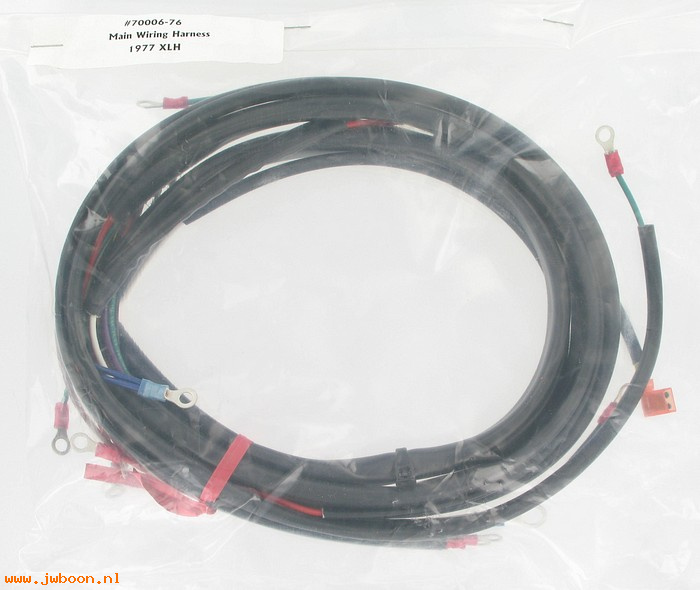 R  70006-76 (70006-76): Main wiring harness - Sportster Ironhead, XL, XLH 1977