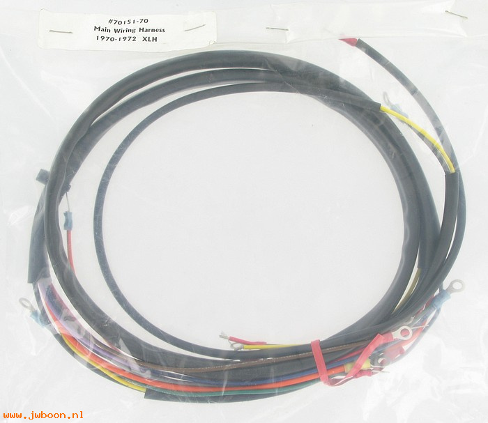 R  70151-70 (70151-70): Main wiring harness - Sportster, Ironhead XLH '70-early'71