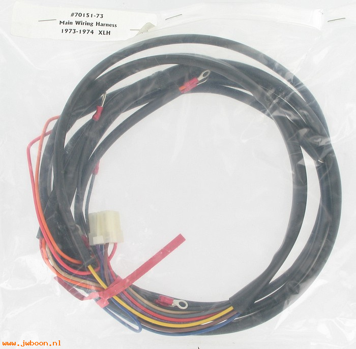 R  70151-73 (70151-73): Main wiring harness - Sportster Ironhead, XLH '73-'74