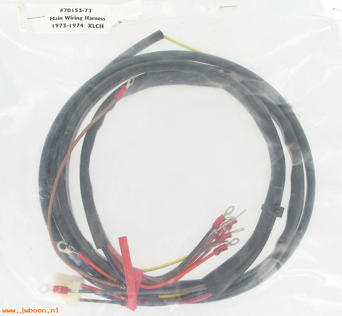 R  70153-73 (70153-73): Main wiring harness - Sportster Ironhead, XLCH '73-'74