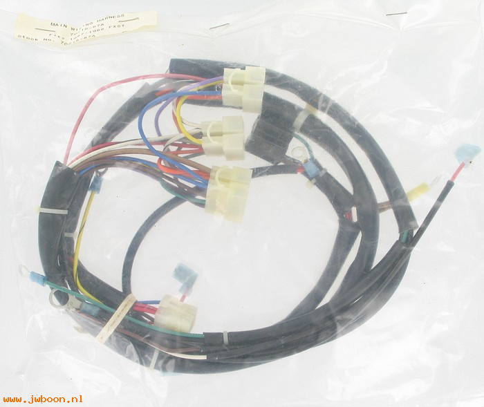 R  70216-87A (70216-87A): Main wiring harness - Softail.  FXST '87-'88