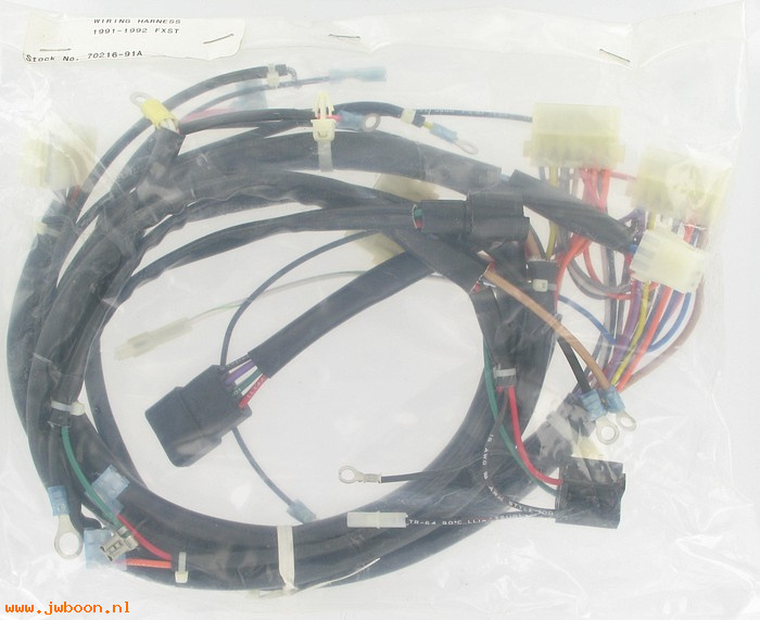 R  70216-91A (70216-91A): Main wiring harness - Softail.  FXST '91-'92