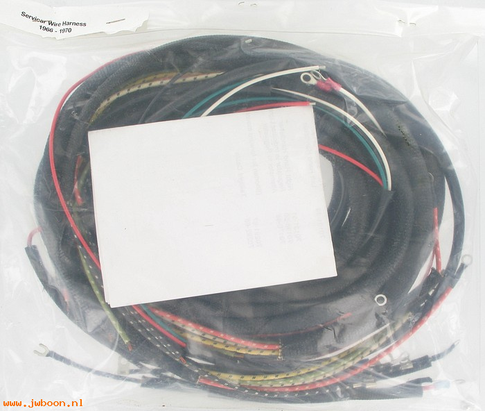 R  70272-66 (70272-66): Complete wiring kit - Servi-car '66-'70, 45 Flathead, 750cc