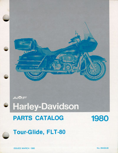 FLTR-FLHT-FLHR-FLHTCUI 2000 HARLEY-DAVIDSON FLT TOURING PARTS CATALOG MANUAL