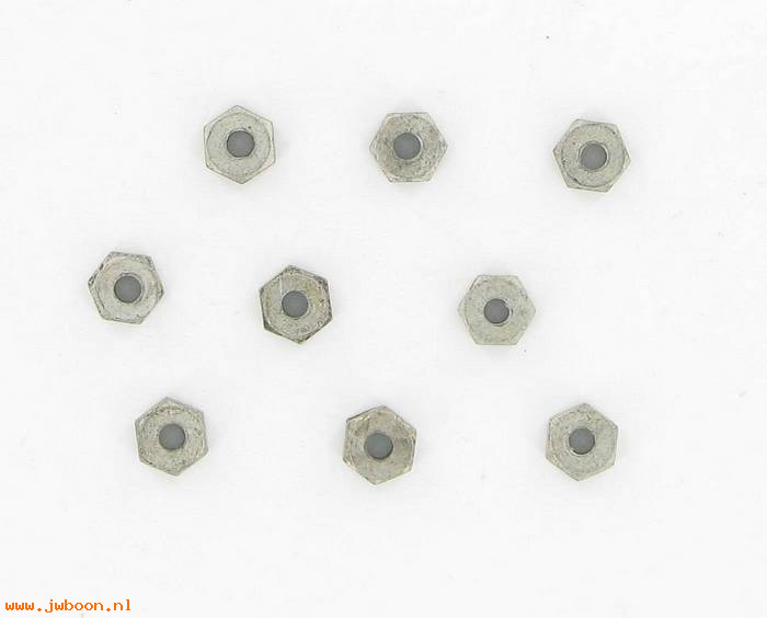       0101 (    7590 / GO653B): Nut, 6-32 x 7/64" x 5/16" hex - NOS - G523 H1-07-16530, in stock