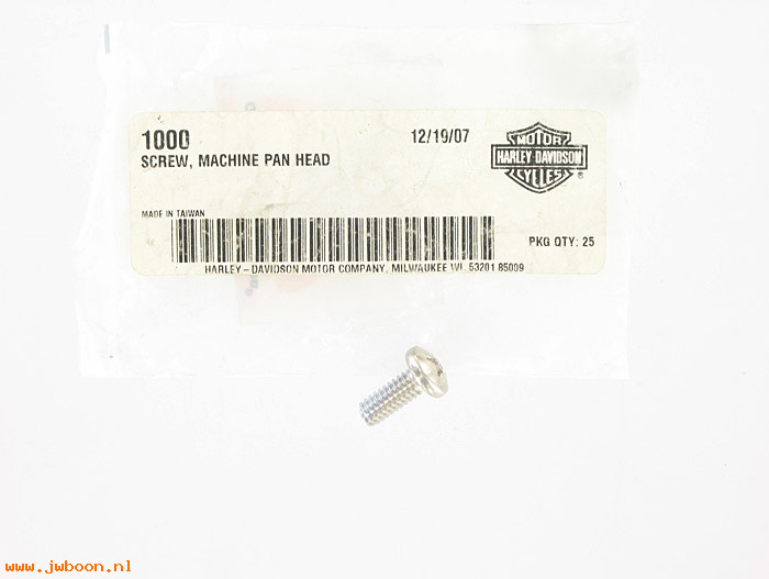       1000 (    1000): Screw, 1/4"-20 x 5/8" Pozidriv pan head - NOS - XL, FXR