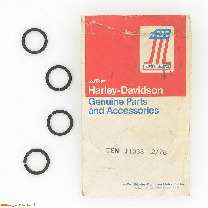      11038 (   11038): Retaining ring, motor coupling - NOS - FLH 1965. Golf car L72-74