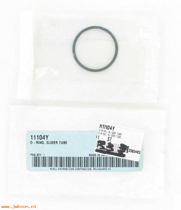      11104Y (   11104Y): O-ring, slider tube - NOS - Buell