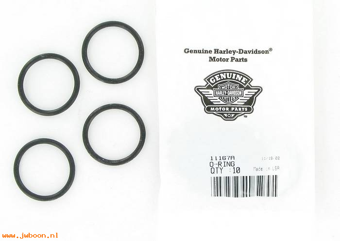      11167A (   11167A): O-ring, tappet guide - NOS - Sportster XLH 883 / 1200