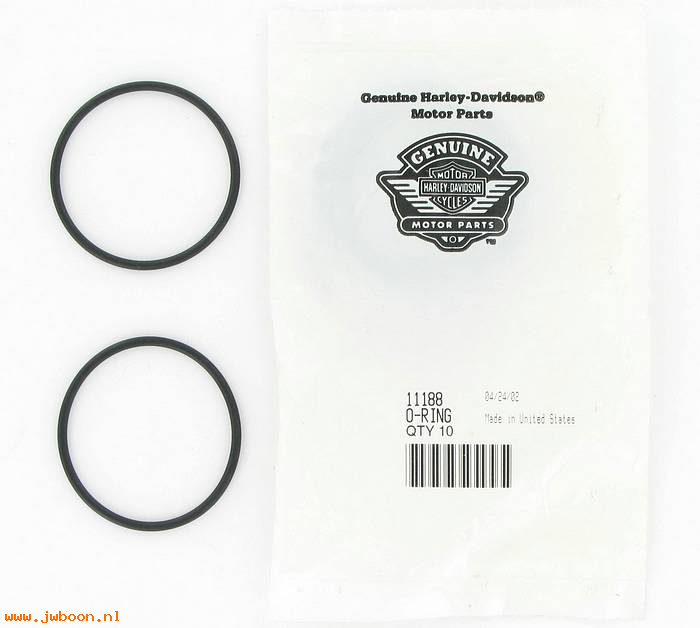      11188 (   11188): O-ring, clutch inspection cover - NOS - XL 883/1200 91-  Buell