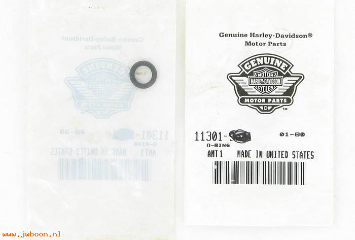     11301 (   11301): O-ring - cam plate to crankcase - NOS - Twin Cam 88