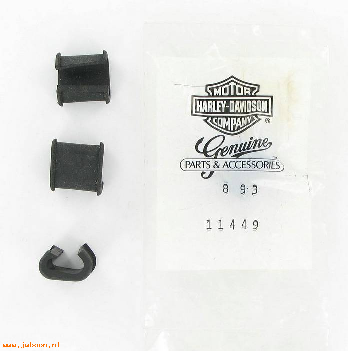      11449 (   11449 11442 11441): Grommet, right clamp - NOS - Ironhead XL 82-85. Big Twins