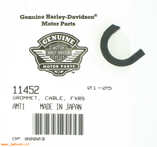     11452 (   11452): Grommet - cable - NOS - Evo, FXRS 88-92, Low Glide