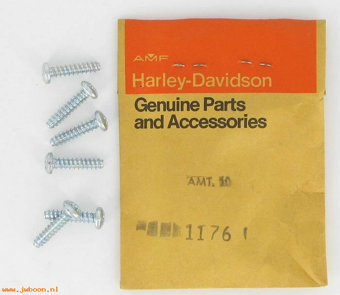       1176 (    1176): Screw, 8-16 x 3/4" self tapping Phillips head - NOS - Snowmobile