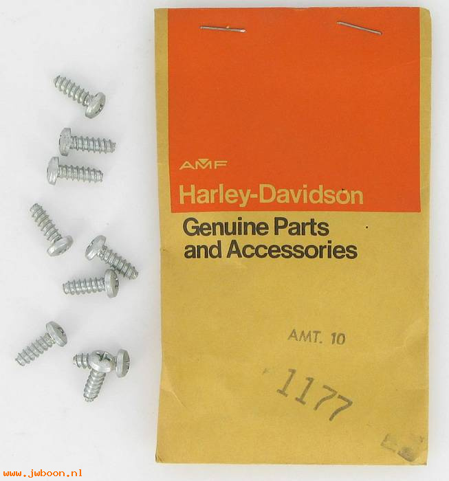       1177 (    1177): Screw, 8-16 x 1/2" self tapping Phillips head - NOS - Snowmobile